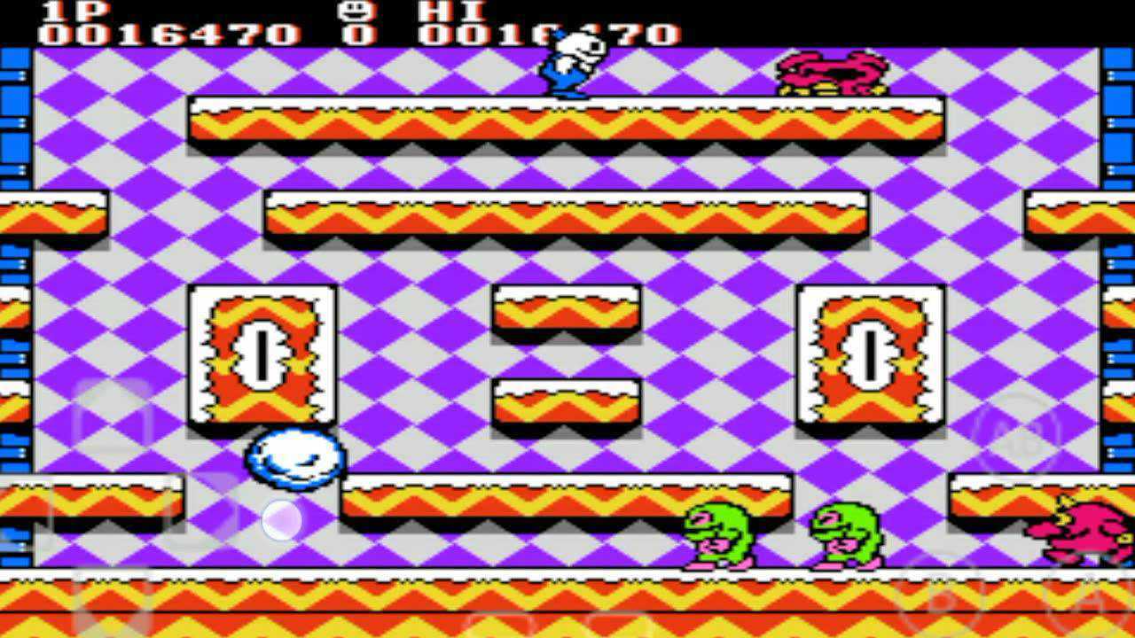 雪人兄弟还记得这关隐藏的物品吗