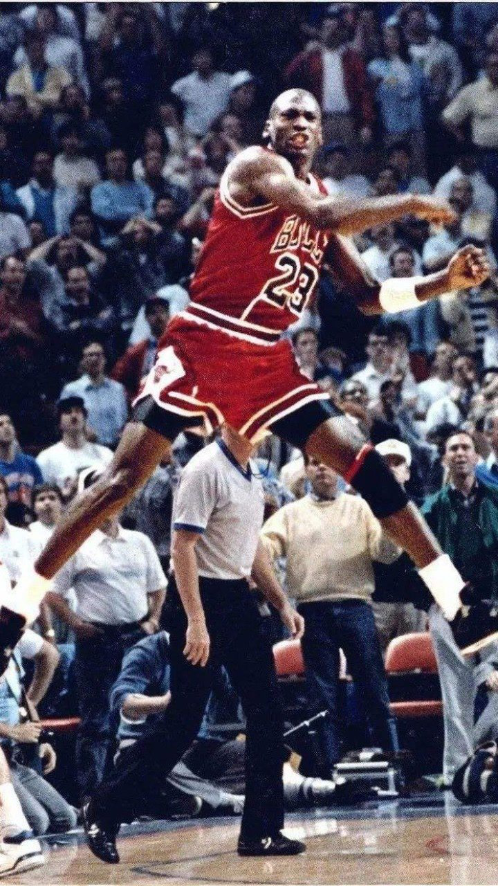 NBA季后赛最伟大绝杀，乔丹THESHOT，比世纪之投还经典_高清