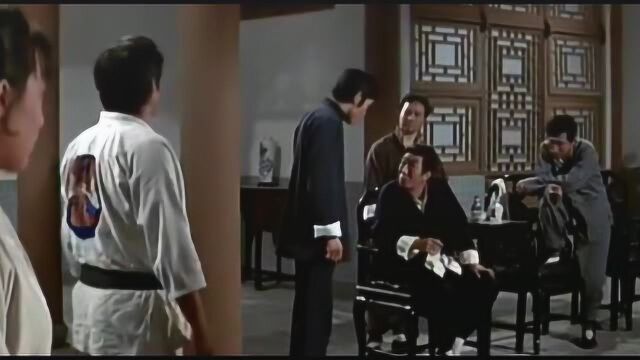 1972年上映,洪金宝、成龙、林正英主演的动作老电影《合气道》