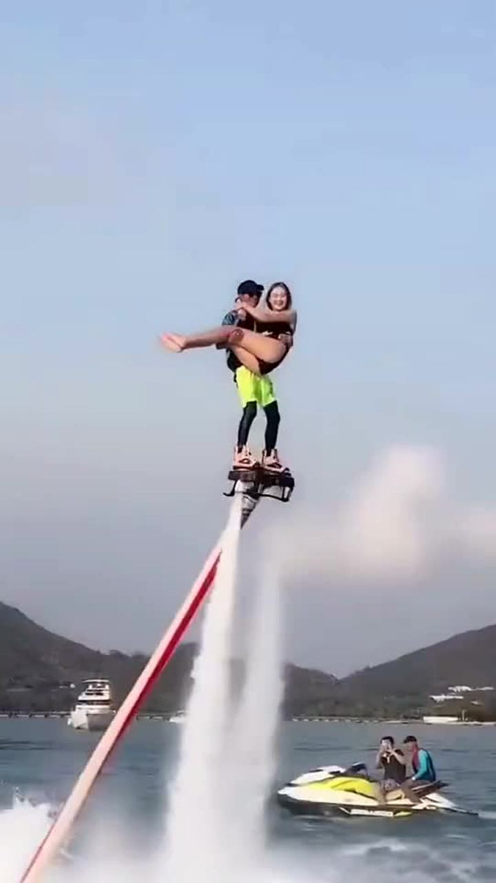 水上飞人公主抱