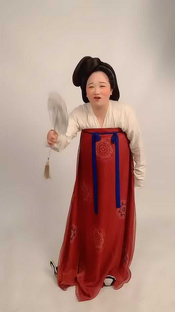 唐代的胖娃娃,难怪唐朝是以胖为美!姑娘是真好看