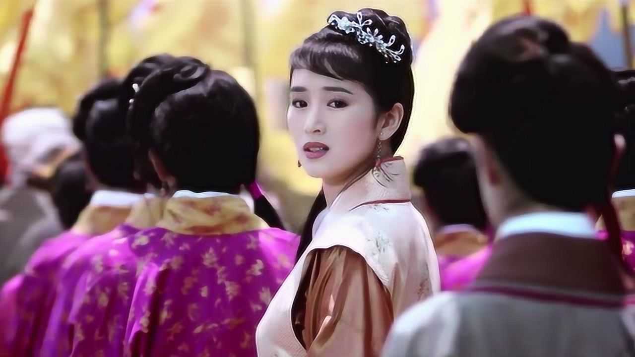 唐伯虎点秋香秋香一回头百媚生星爷瞬间被征服了