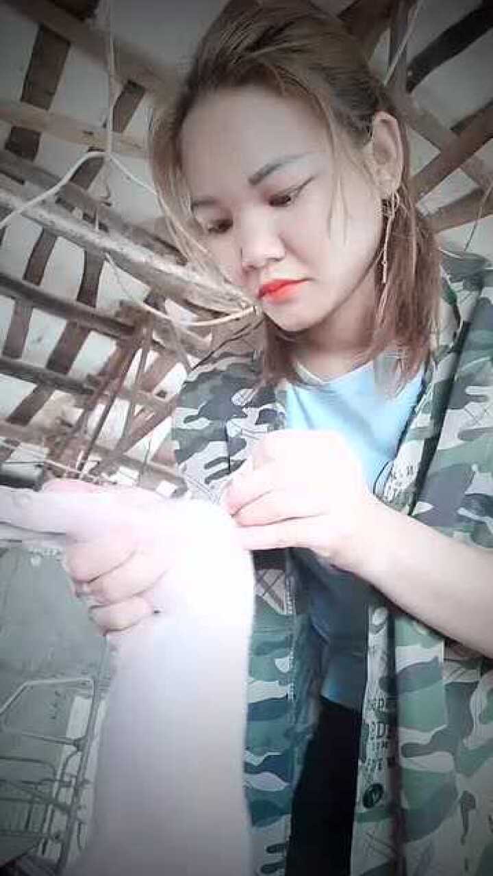 美女给猪阉割眼睛都不眨一下这小女子好狠心