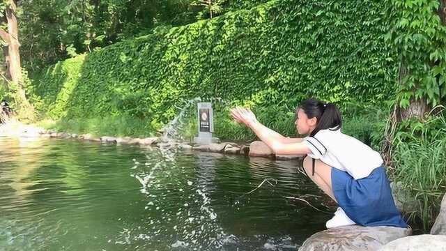 泰安泰山彩石溪戏水,空气清新,溪水澄澈,你来过吗?