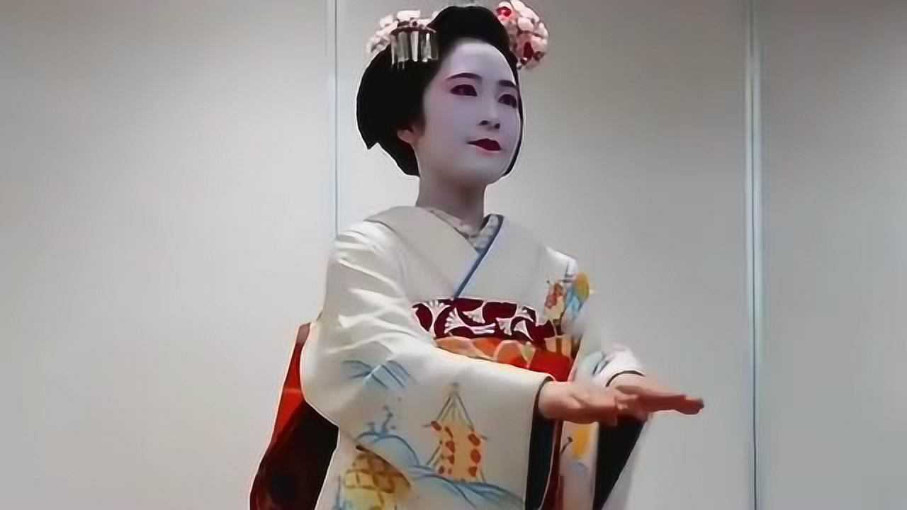 日本传统艺妓表演,佩服日本人的审美观,这也能叫歌姬?