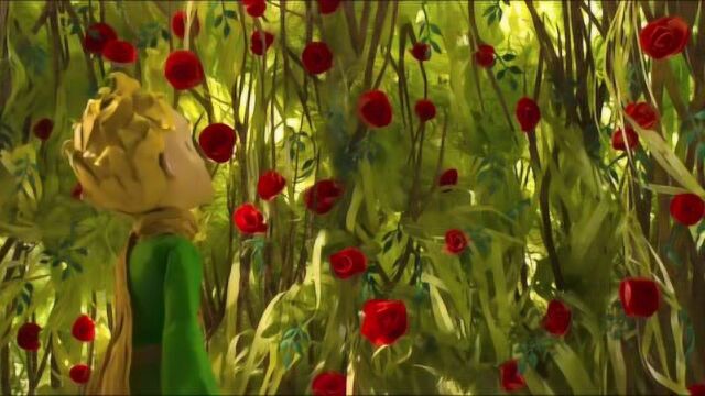 小王子小王子路遇玫瑰园决定返航