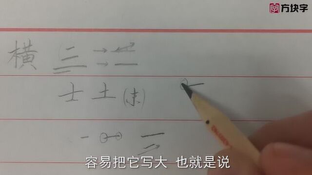 方块字 | 基本笔画横画的运笔之法及分类