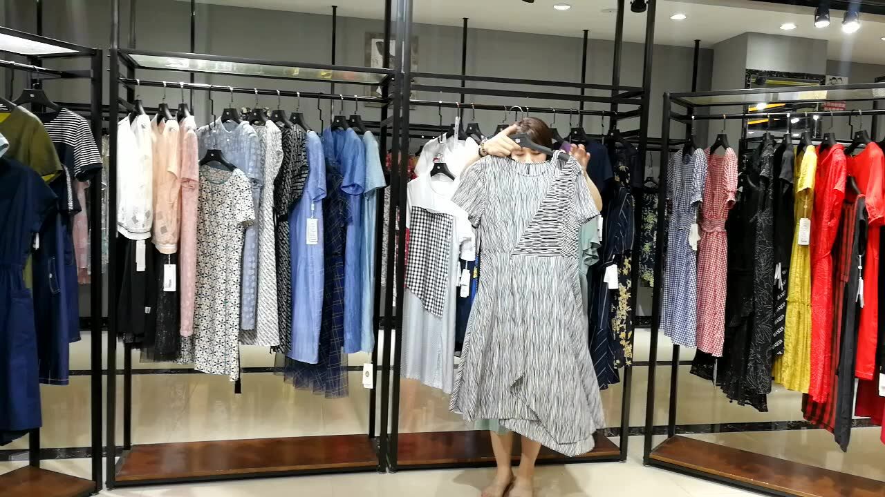 朗姿丽女装2020年夏装品牌折扣尾货女装