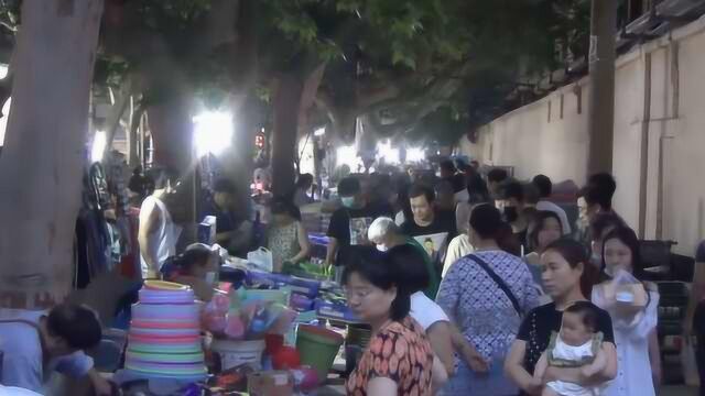 郑州最大夜市商户分单双号出摊,商户:有工作做了