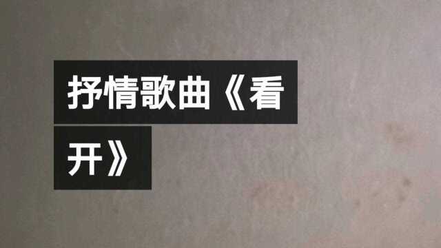 歌手张一系作家丘文亮2020新单曲三《看开》