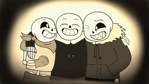 传说之下:传说中的搞笑sans三兄弟,你最喜欢哪一个?