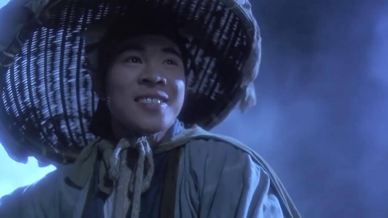 笑傲江湖2:李连杰版本的令狐冲太逗了,和东瀛人对话,笑死了