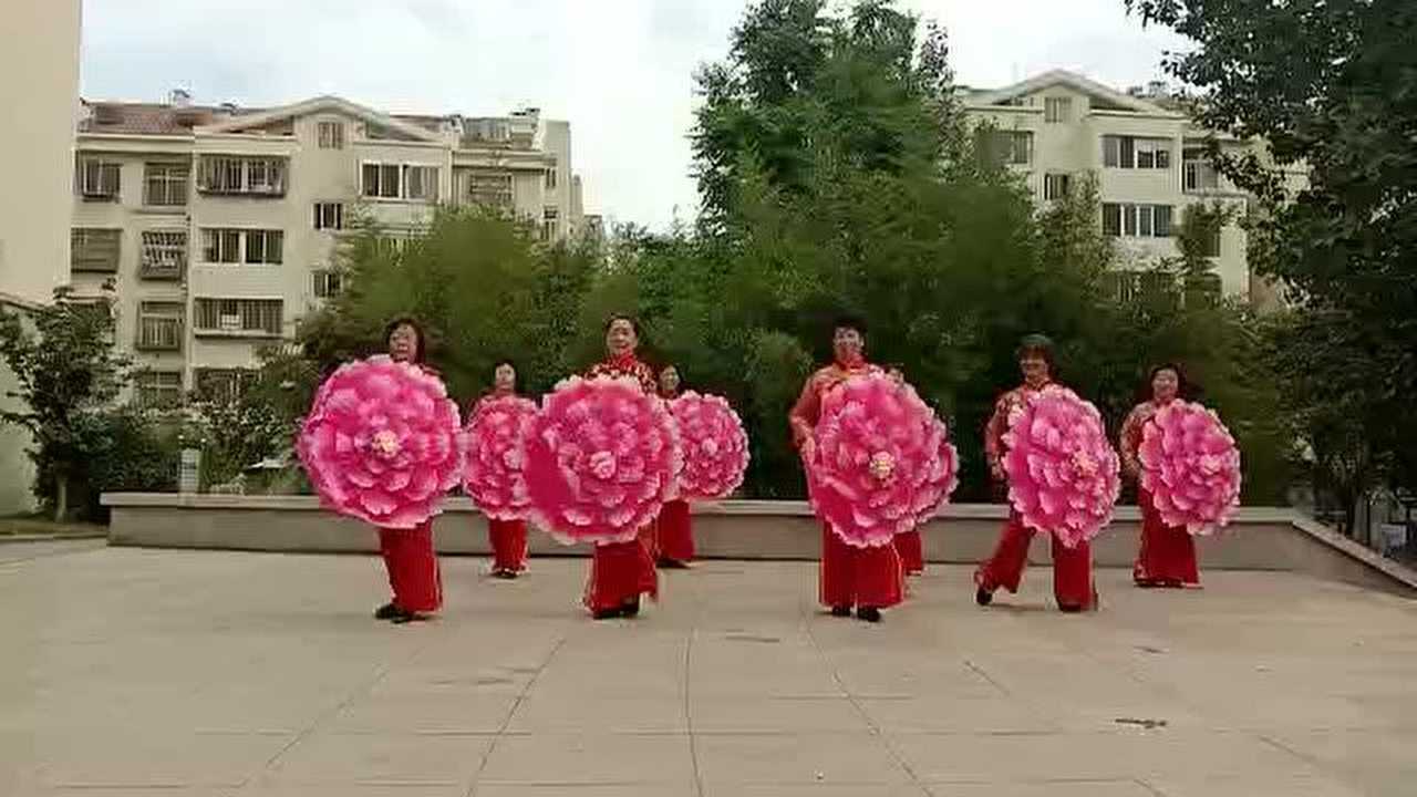 花伞舞 我和我的祖国