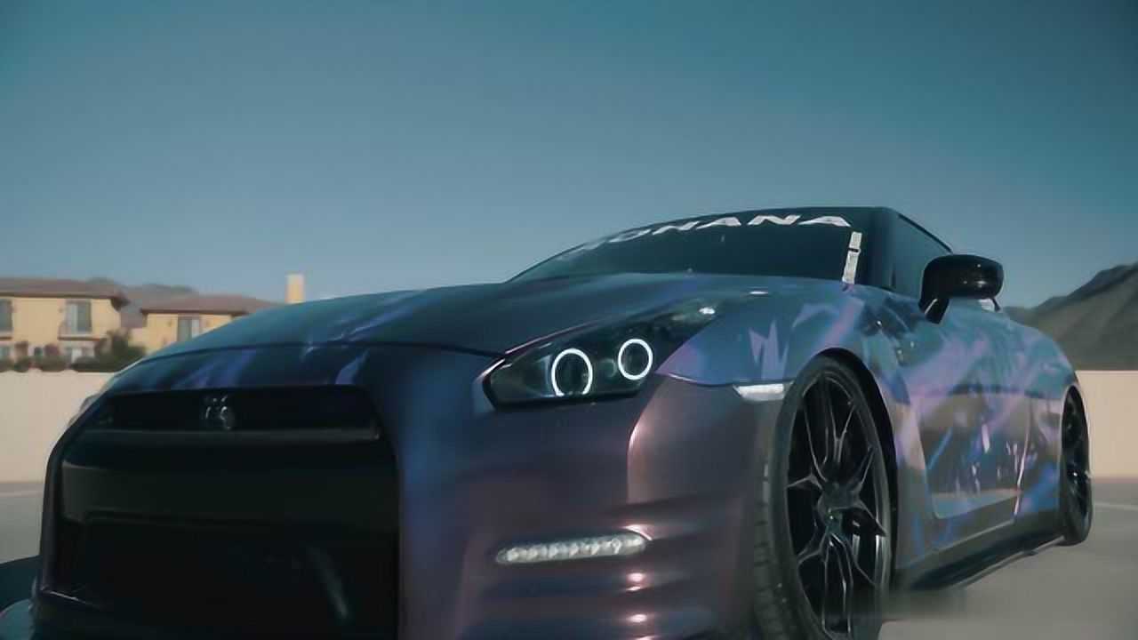 日产美人鱼gtr02rohana轮圈高速疾驶永不停息