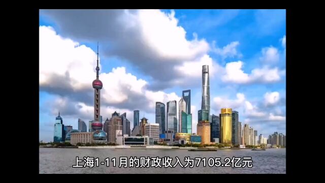 2022年111月上海各区财政表现,浦东第一,虹口增速一骑绝尘!