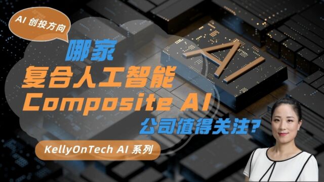 哪家复合人工智能公司值得关注?应用案例?KellyOnTech AI 系列