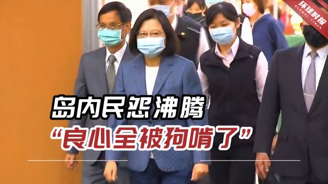 岛内民怨沸腾,“良心全被狗啃了”,整个民进党竟悄然无声