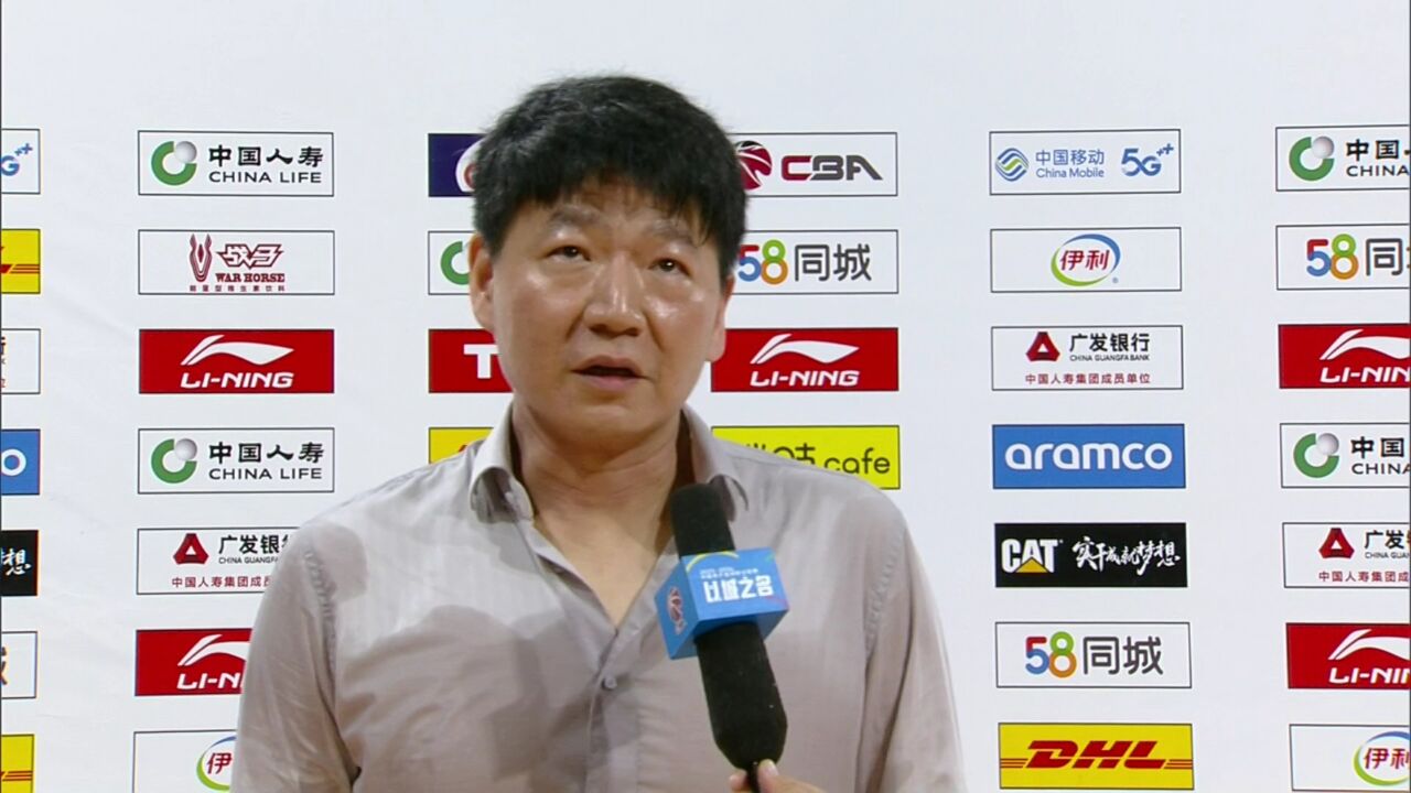 宁波町渥113-118新疆伊力特!新疆伊力特主教练邱彪指导赛后采访