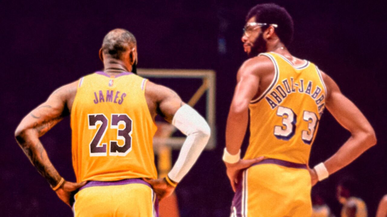 又一个里程碑!詹姆斯生涯总出场时间超越贾巴尔 升至历史第一