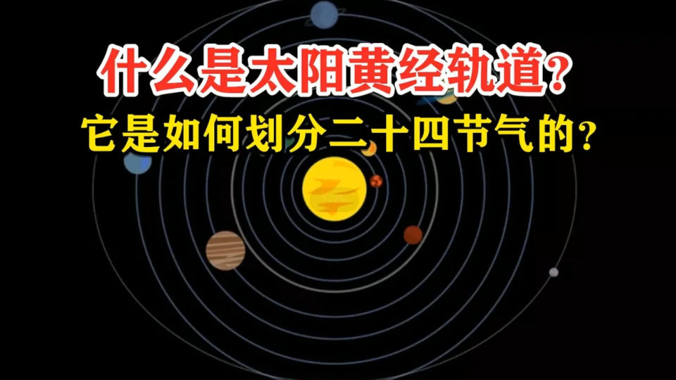 现代二十四节气测量方法-太阳黄经是什么?