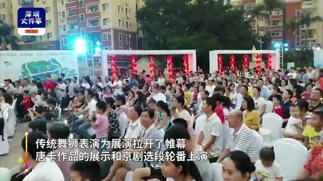 数千市民参与,近距离观赏灯谜会,多项非物质文化遗产深圳亮相