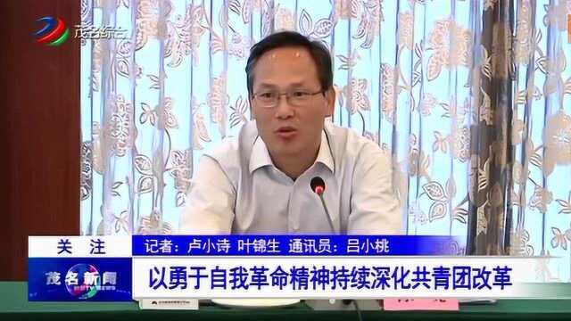 以勇于自我革命精神持续深化共青团改革