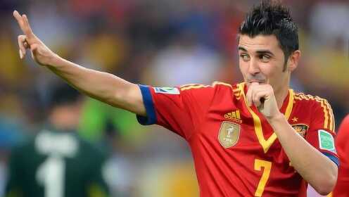 别了葫芦娃! 回顾比利亚生涯十佳球 世界杯45米吊射技惊四座