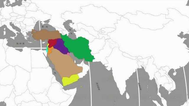 地图趣闻:西亚都有哪些国家?