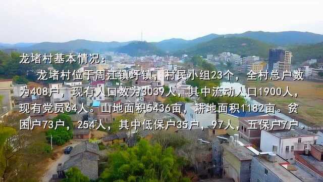 周江镇龙堵村航拍