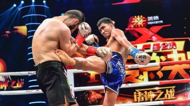 泰拳王江通猜遇强敌 遭猛将连续强势狙击 计时赛才ko