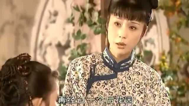 容妃和红玉谈心,红玉处处可怜,容妃背着康熙将红玉放出宫