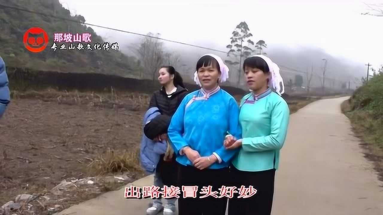 那坡山歌演唱男农刚女黎秀学02