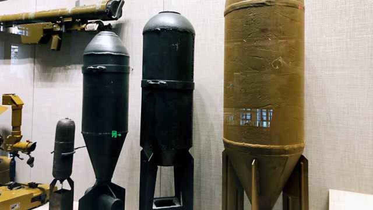 实拍抗日根据地造地雷,中国造红缨-5便携式防空导弹,航空炸弹!