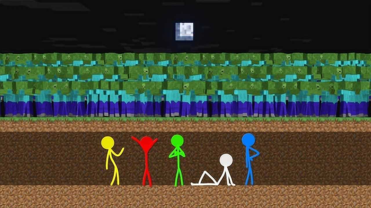 我的世界mc动画:火柴人vs我的世界 生化危机