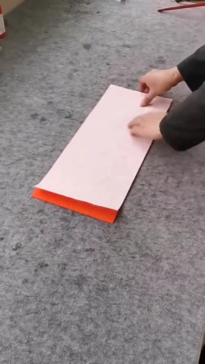 7个字的对联叠纸方法简单又实用不会的都来学一下吧