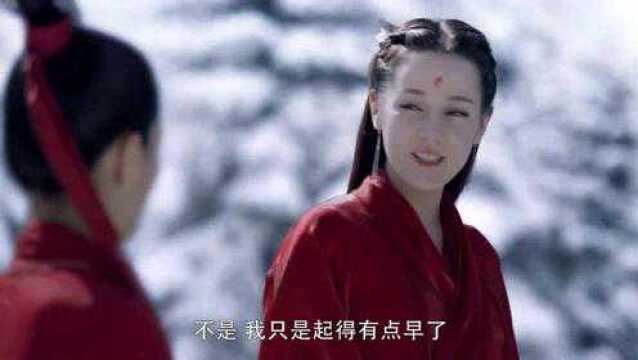 三生三世枕上书:凤九再次化身九歌,一袭红衣美爆了!背景特效太酷了