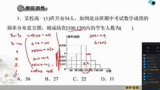 统计中频率分布直方图,茎叶图等相关考点,零基础拿分攻略!!