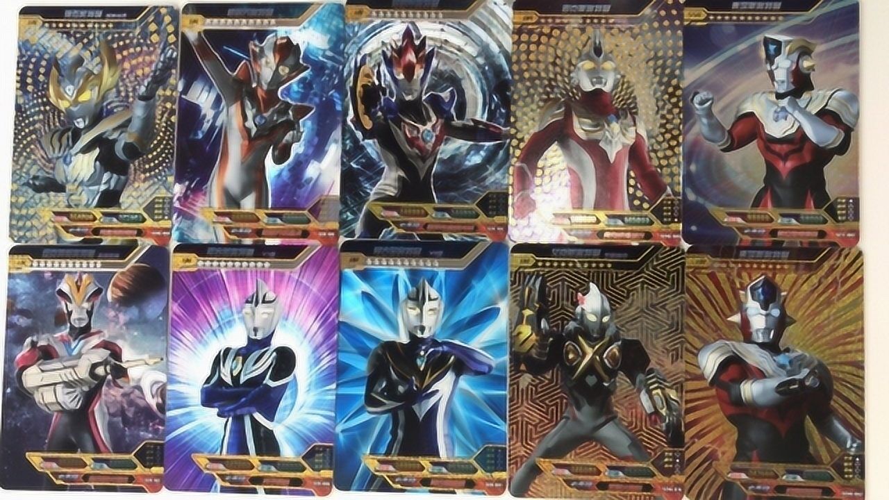 奥特曼卡片豪华版拆了十包出银河奥特曼斯特利姆形态ur稀有卡