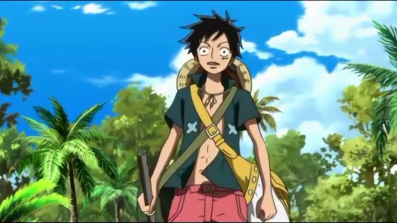 路飞的盖帽杀太帅了路飞