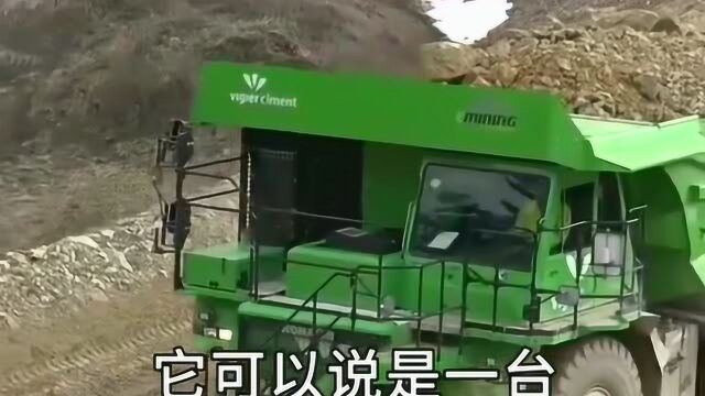 电动“巨兽”Elektro.Dumper,轮胎高1.8米,太过瘾了!