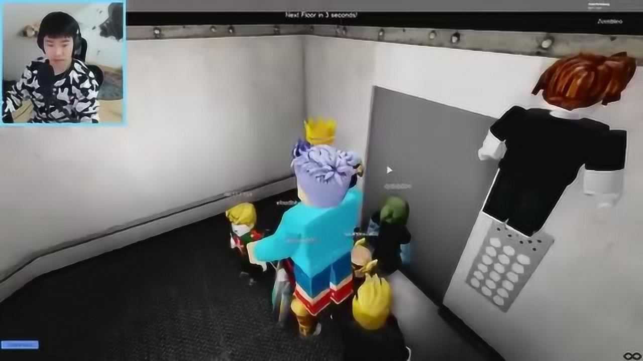 小飞象解说电梯模拟器可怕的老人出现了