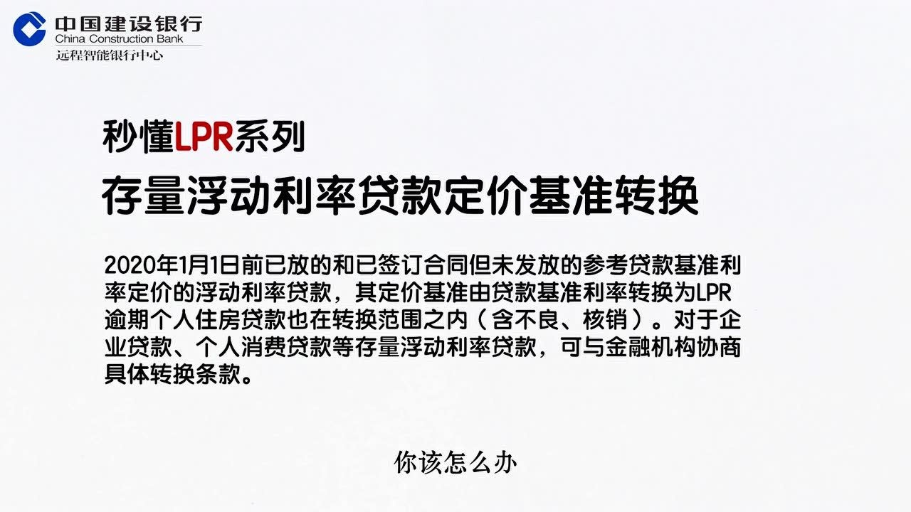 秒懂LPR系列——LPR与你有关吗？_高清1080P在线观看平台_腾讯视频