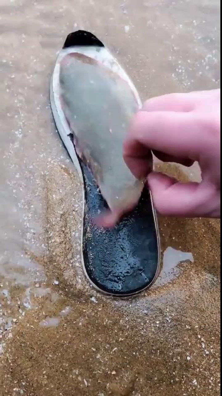 鞋垫上长鱼了