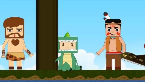 迷你世界动画第118集:洞悲和洞喜要变强,小岛地狱训练能否有成果?