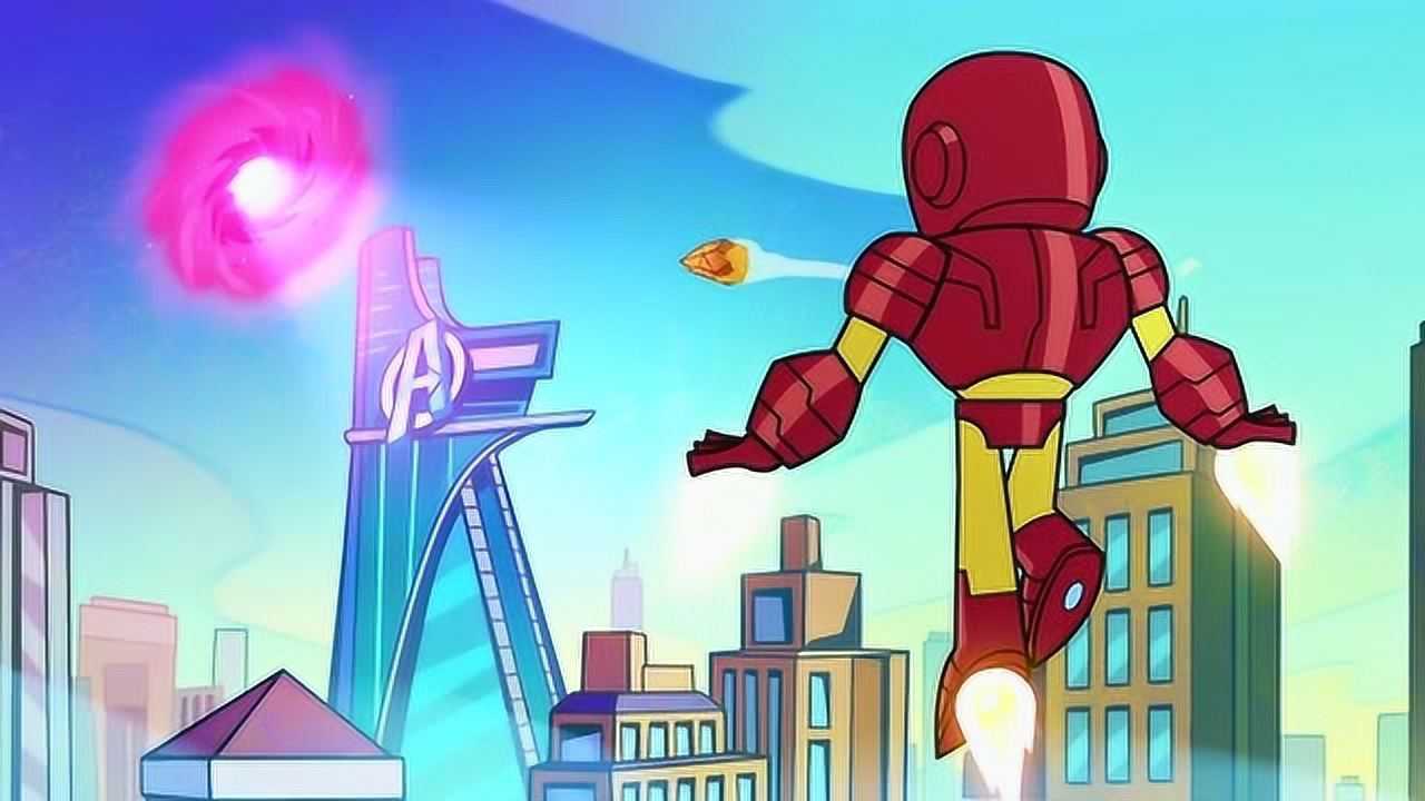 漫威超英平行宇宙动漫英雄钢铁侠还是那么帅