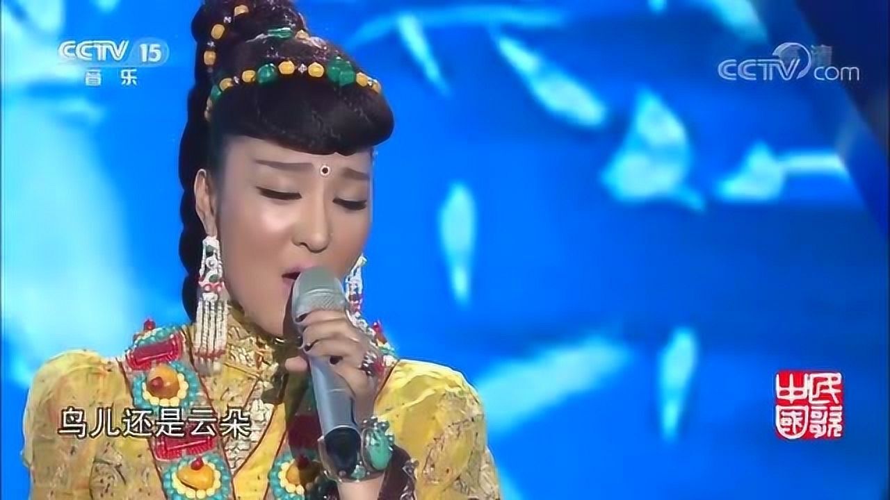 旺姆容中尔甲演唱天籁之爱这歌声太让人震撼了