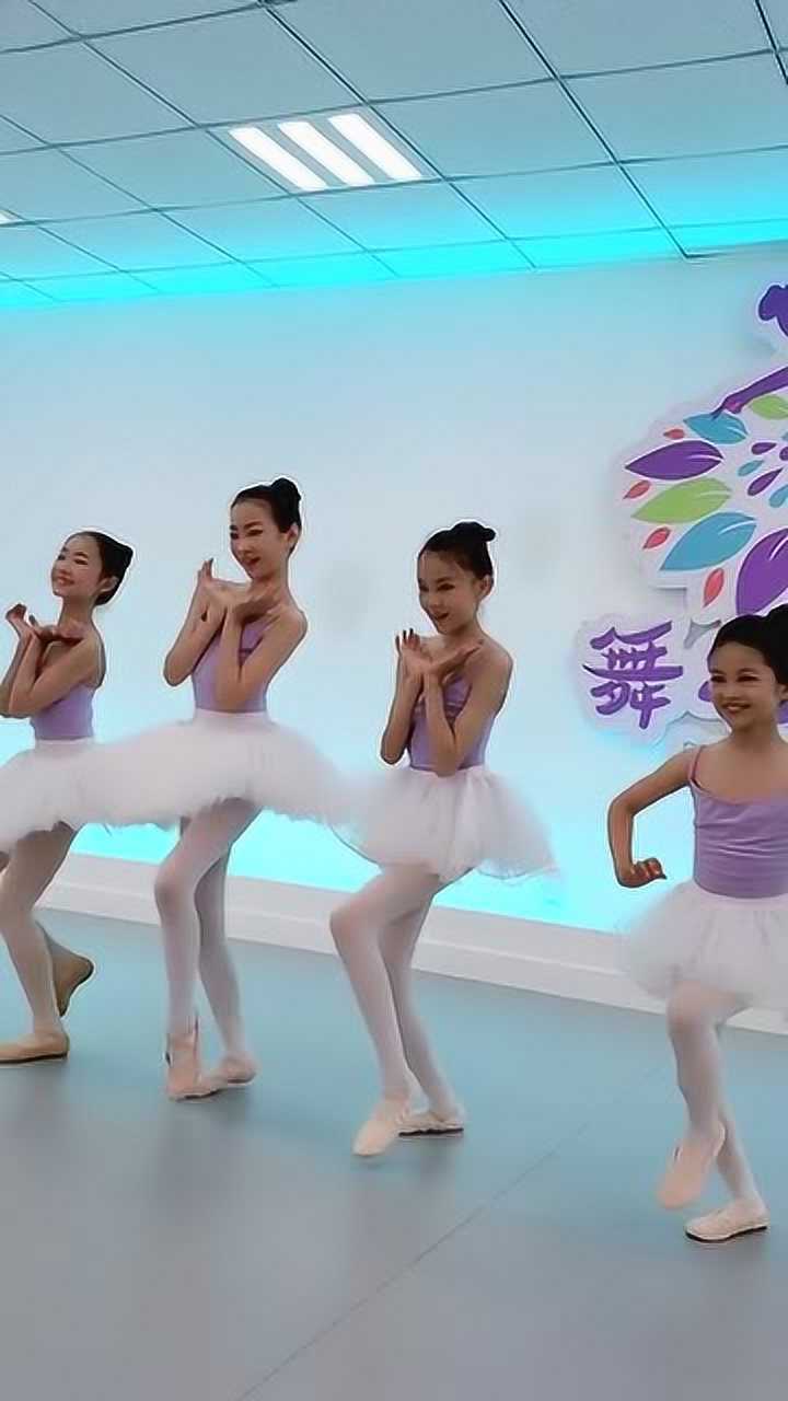 童模宋小睿带领女团跳芭蕾舞看完眼前这幕就属她长得最好看