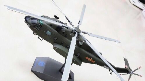 直8l宽体直升机精准模型公开,交付指日可待,将与直20组成突击绝配