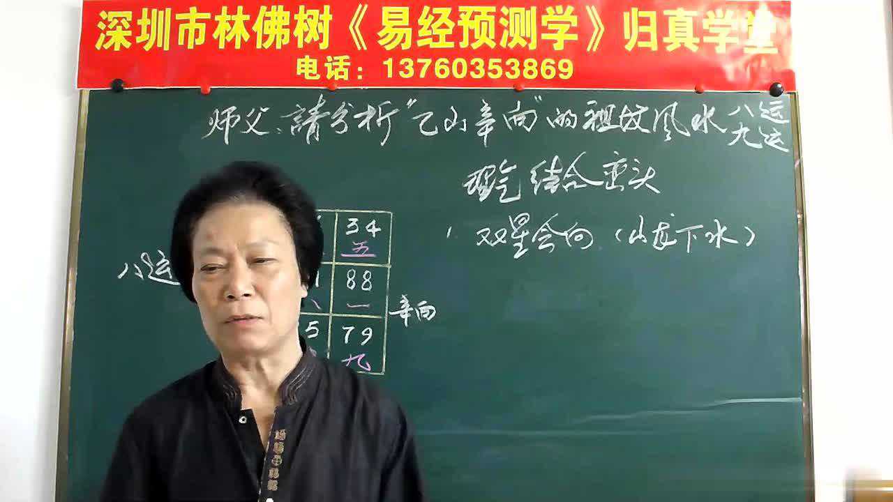 林佛树讲乙山辛向的八运九运祖坟风水上