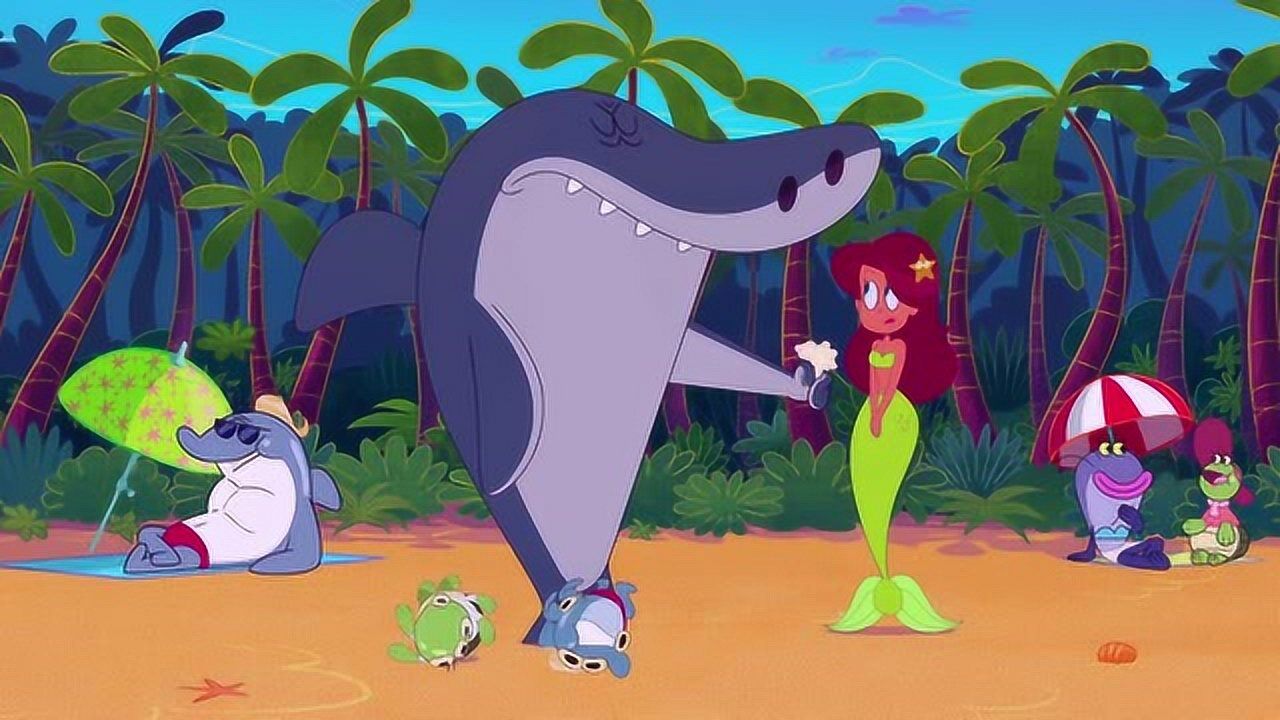 鲨鱼哥和美人鱼第2季抢先看美人鱼吃太多甜食长蛀牙好可怕